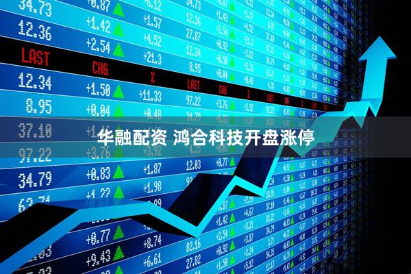 华融配资 鸿合科技开盘涨停