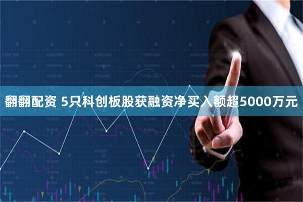 翻翻配资 5只科创板股获融资净买入额超5000万元